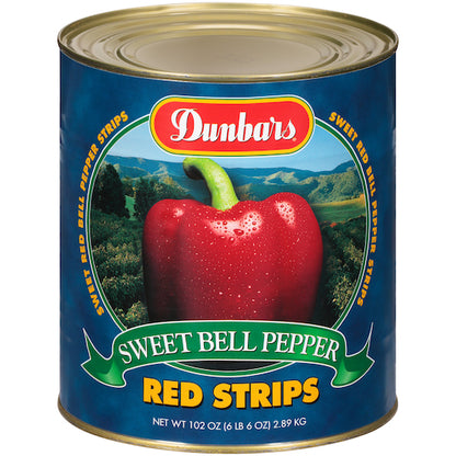 Dunbars Red Pepper Strips, Bulk Size Cans (102 OZ, 6 Cans Per Case) - DOT product image 2
