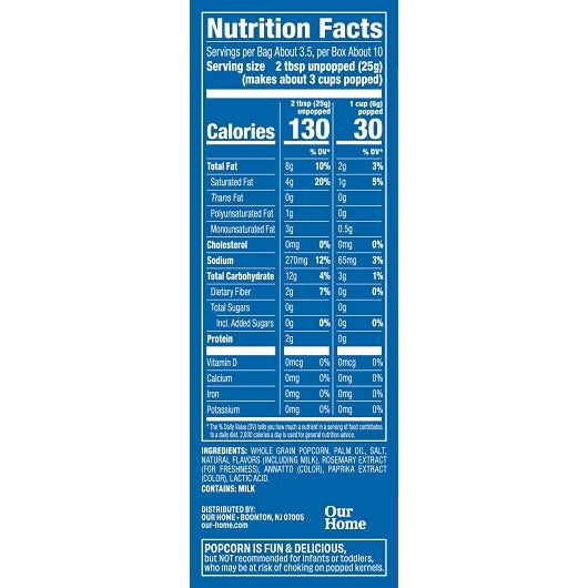 Pop Secret Movie Theater Butter Popcorn, 6 x 9.6 oz Case - DOT product image 6