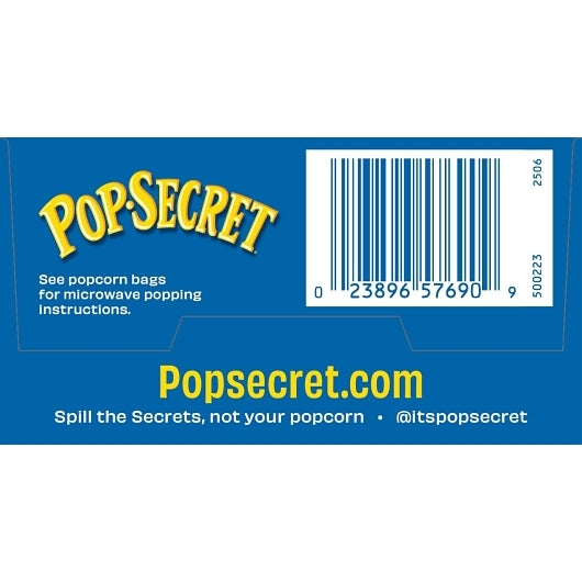 Pop Secret Movie Theater Butter Popcorn, 6 x 9.6 oz Case - DOT product image 7