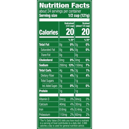 Del Monte Fancy Cut Green Beans, 6 x 101 oz Case - DOT product image 7