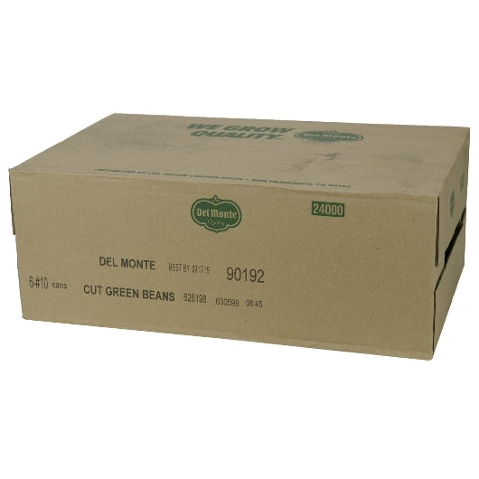 Del Monte Fancy Cut Green Beans, 6 x 101 oz Case - DOT product image 5