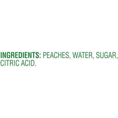 Del Monte Yellow Clingstone Peach Halves in Heavy Syrup, 6 x 29 oz Case - DOT product image 3