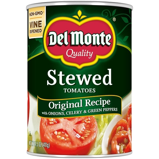 Del Monte Delmonte Tomato Original Stewed, 24 x 14.5 oz Case - DOT product image 2