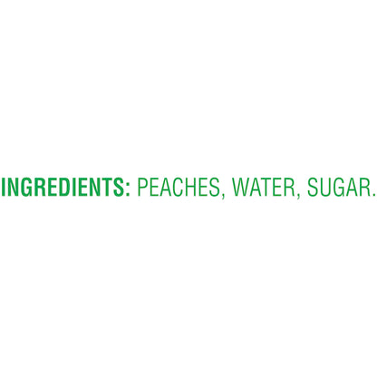 Del Monte Yellow Clingstone Peaches Sliced in Extra Light Syrup, 6 x 29 oz Case - DOT product image 5
