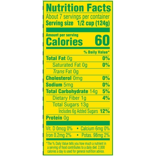 Del Monte Yellow Clingstone Peaches Sliced in Extra Light Syrup, 6 x 29 oz Case - DOT product image 7