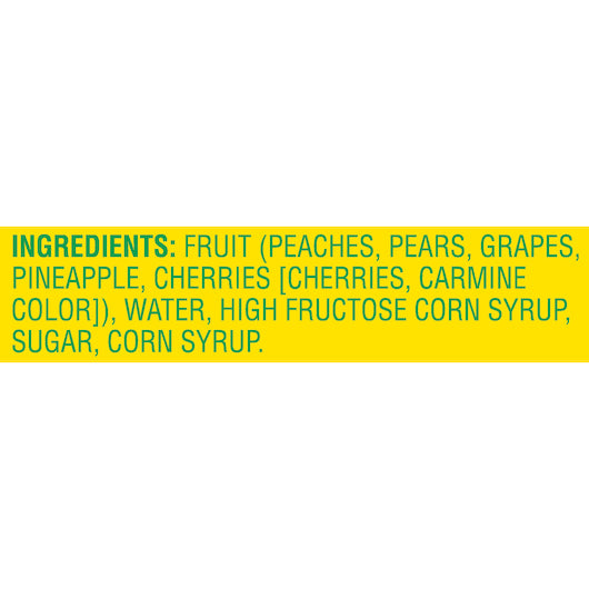 Del Monte Pull Top Fruit Cocktail in Heavy Syrup, 12 x 8.5 oz Case - DOT product image 4