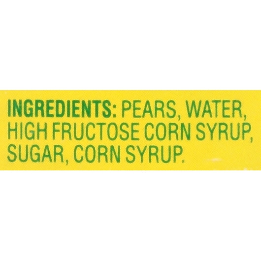 Del Monte Pears Halves in Heavy Syrup, 12 x 8.5 oz Case - DOT product image 3