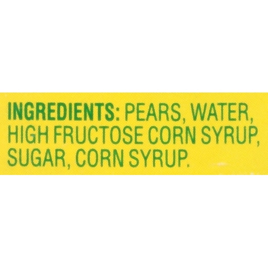 Del Monte Pears Halves in Heavy Syrup, 12 x 8.5 oz Case - DOT product image 6