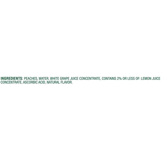 Del Monte Yellow Clingstone Peaches Diced in 100% Juice, 6 x 16 oz Case - DOT product image 4