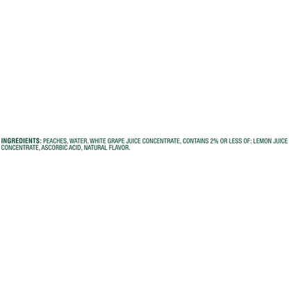 Del Monte Yellow Clingstone Peaches Diced in 100% Juice, 6 x 16 oz Case - DOT product image 4