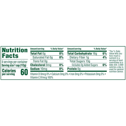 Del Monte Cherry Mixed Fruit in 100% Juice, 6 x 4 oz Case - DOT product image 4