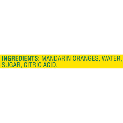 Del Monte Mandarin Oranges, 12 x 29 oz Case - DOT product image 5