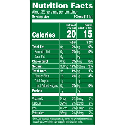 Del Monte Cut Green Beans, 24 x 14.5 oz Case - DOT product image 2