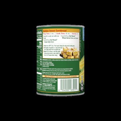 Del Monte Golden Sweet Cream Style Corn, 24 x 14.75 oz Case - DOT product image 2