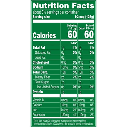 Del Monte No Salt Added Whole Kernel Golden Corn, 24 x 15.25 oz Case - DOT product image 5