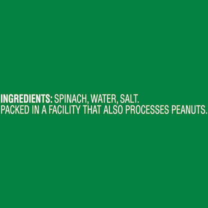 Del Monte Fresh Cut Leaf Spinach, 12 x 13.5 oz Case - DOT product image 4