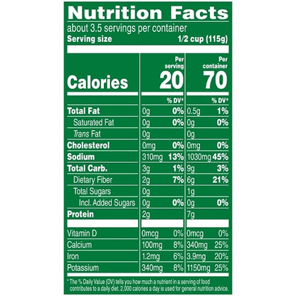Del Monte Fresh Cut Leaf Spinach, 12 x 13.5 oz Case - DOT product image 5