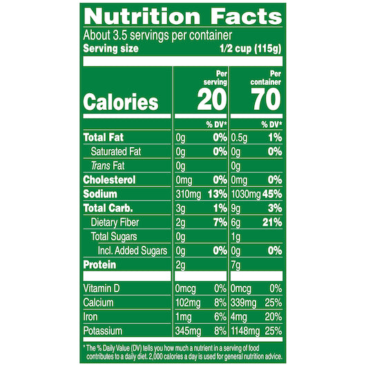 Del Monte Fresh Cut Leaf Spinach, 12 x 13.5 oz Case - DOT product image 7