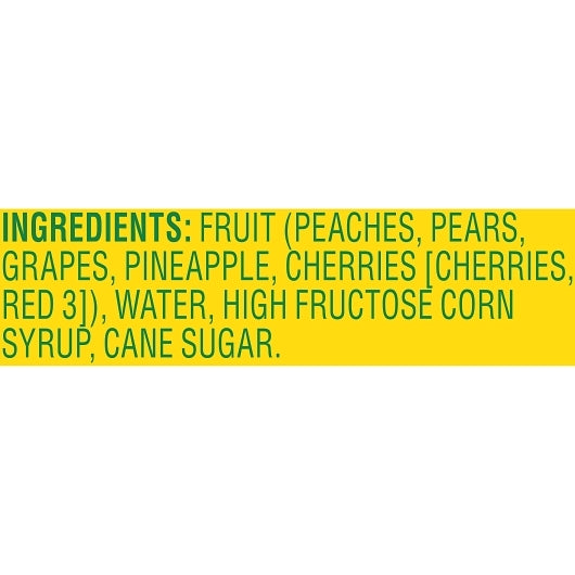Del Monte Fruit Cocktail in Heavy Syrup, 12 x 15.25 oz Case - DOT product image 2