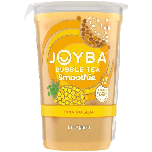 Joyba Non Dairy Pina Colada Bubble Tea Smoothie, 6 x 12 fl oz Case - Beverages - image 2