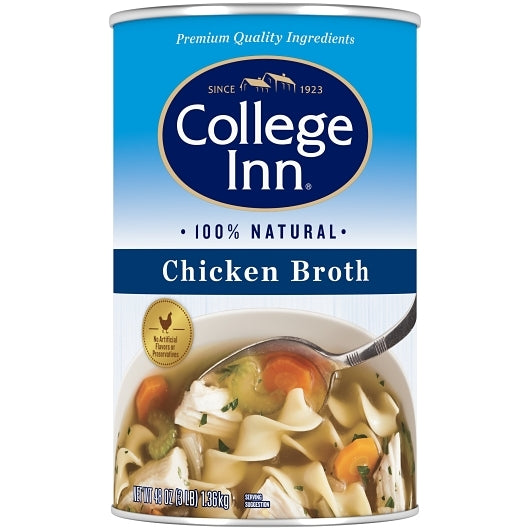 College Inn Chicken Broth, 12 x 48 oz Case - DOT product image 2