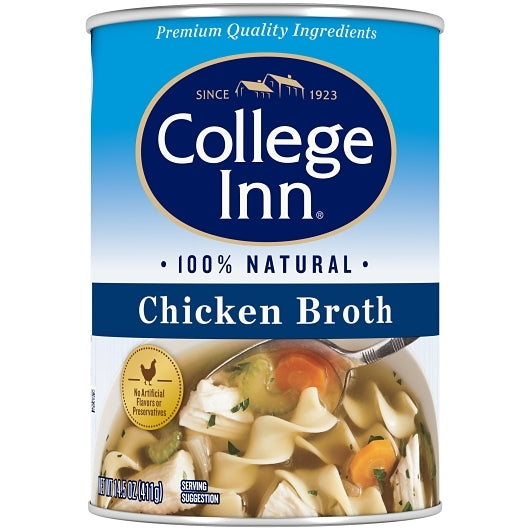 College Inn Chicken Broth, 24 x 14.5 oz Case - DOT product image 2