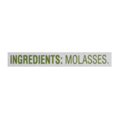 Molasses Light Mild Flavor Unsulphured Molasses Bottle, 12 x 12 fl oz Case - Pantry Ingredients