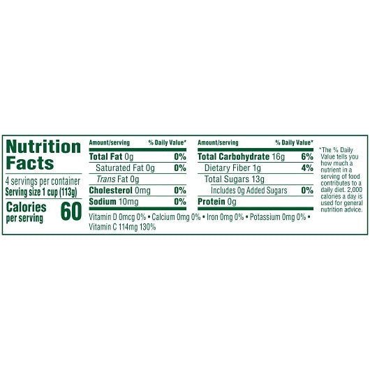 Del Monte Pears Diced in Juice, 6 x 16 oz Case - DOT product image 5