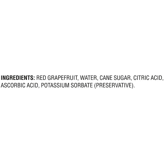 Fruit Naturals Red Grapefruit in Ultra Light Syrup, 12 x 7 oz Case - DOT product image 8
