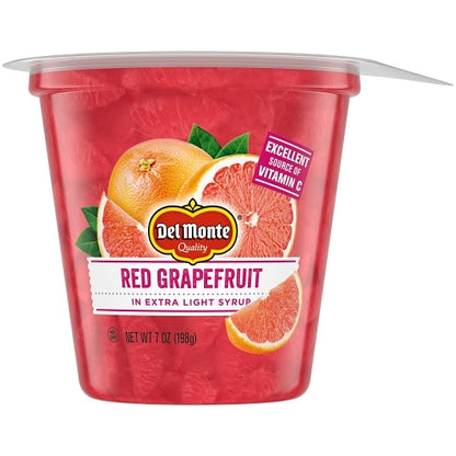 Fruit Naturals Red Grapefruit in Ultra Light Syrup, 12 x 7 oz Case - DOT product image 2