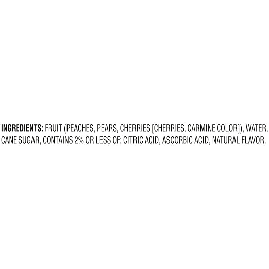Fruit Naturals Cherry Mixed Fruit In Extra Light Syrup, 12 x 7 oz Case - DOT product image 7