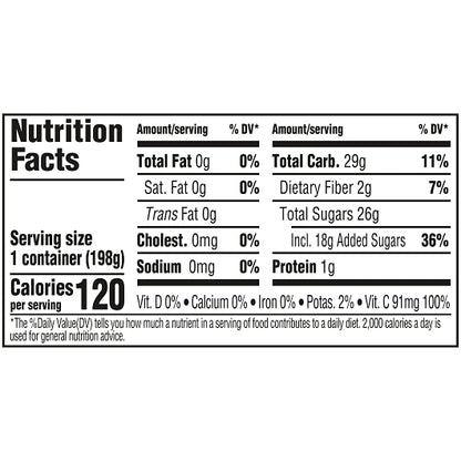 Fruit Naturals Cherry Mixed Fruit In Extra Light Syrup, 12 x 7 oz Case - DOT product image 8