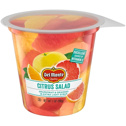 Del Monte Citrus Salad in Extra Light Syrup, 12 x 7 oz Case - Beverages
