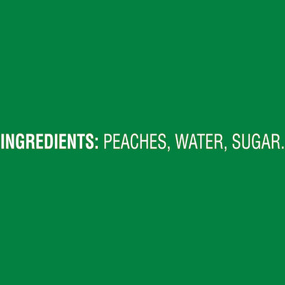 Del Monte Sliced Peaches in Extra Light Syrup, 6 x 105 oz Case - DOT product image 5