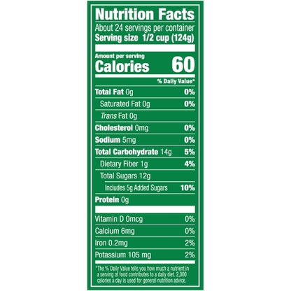 Del Monte Sliced Peaches in Extra Light Syrup, 6 x 105 oz Case - DOT product image 7