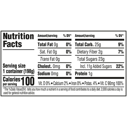 Del Monte Mango Chunks in Extra Light Syrup, 12 x 7 oz Case - DOT product image 8