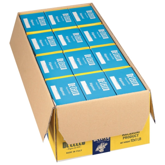 De Cecco No. 24 Rigatoni Pasta, 12 x 1 lb Case - DOT product image 6