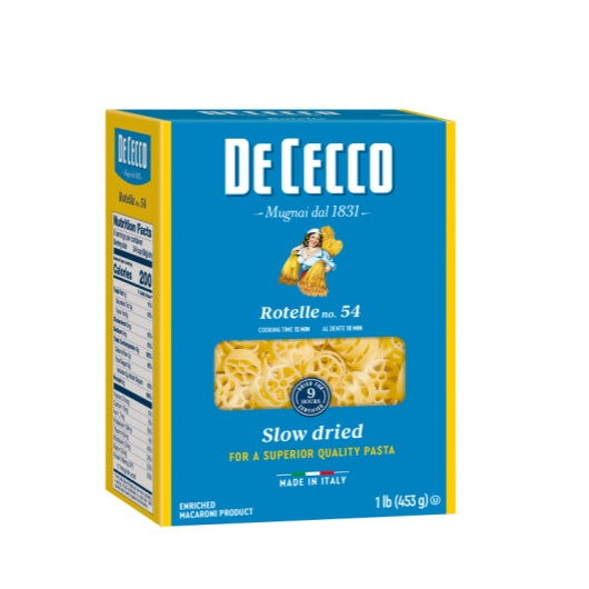 De Cecco No. 54 Rotelle, 12 x 1 lb Case - Pantry Ingredients