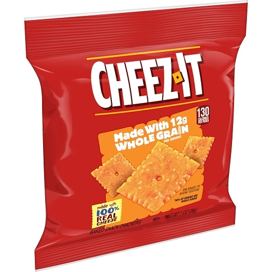 Cheez-It Whole Grain Original Cracker, 60 x 1 oz Case - DOT product image 2