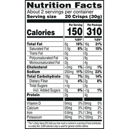 Kellogg'S Cheez It Snap'd Double Cheese Crackers, 6 x 2.2 oz Case - DOT product image 8