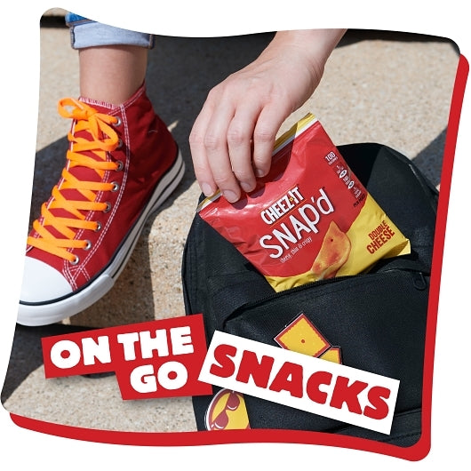 Kellogg'S Cheez It Snap'd Double Cheese Crackers, 6 x 2.2 oz Case - DOT product image 5