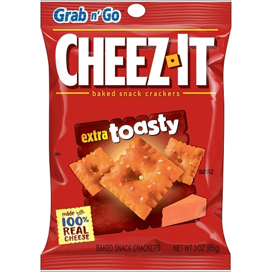 Kellogg'S Cheez It CRACKERS EXTRA TOASTY, 6 x 6 x 3 oz Case - DOT product image 5