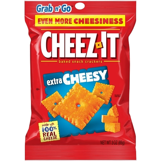 Kellogg's CRACKERS EXTRA CHEESY, 6 x 6 x 3 oz Case - DOT product image 4