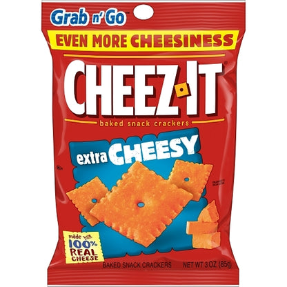 Kellogg's CRACKERS EXTRA CHEESY, 6 x 6 x 3 oz Case - DOT product image 3