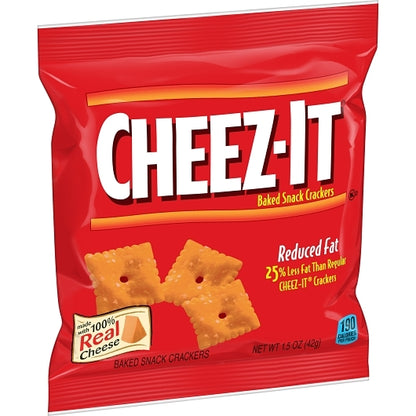 Cheez-It Reduced Fat Original Cracker, 60 x 1.5 oz Case - DOT product image 4