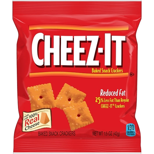 Cheez-It Reduced Fat Original Cracker, 60 x 1.5 oz Case - DOT product image 2