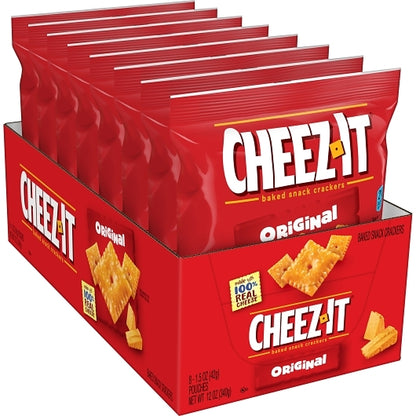 Cheez-It Original Crackers, 6 x 8 x 1.5 oz Case - DOT product image 5