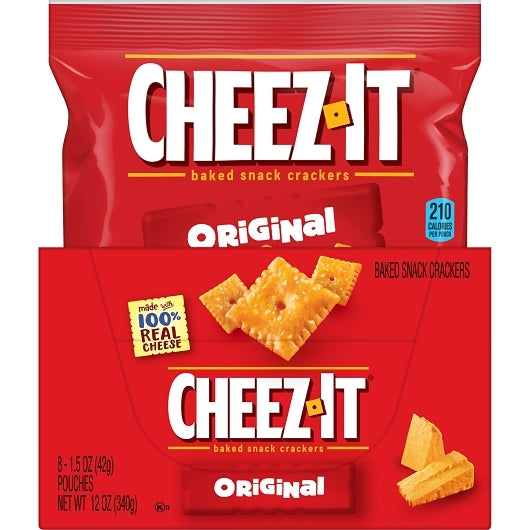 Cheez-It Original Crackers, 6 x 8 x 1.5 oz Case - DOT product image 3