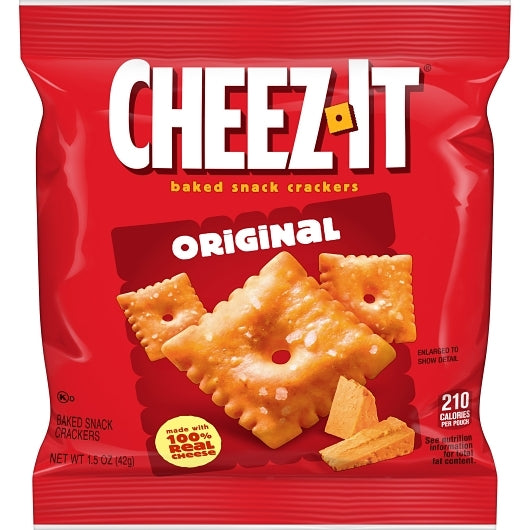 Cheez-It Original Crackers, 6 x 8 x 1.5 oz Case - DOT product image 2