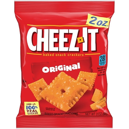 Cheez-It Original Crackers, 60 x 2 oz Case - Crackers & Grahams